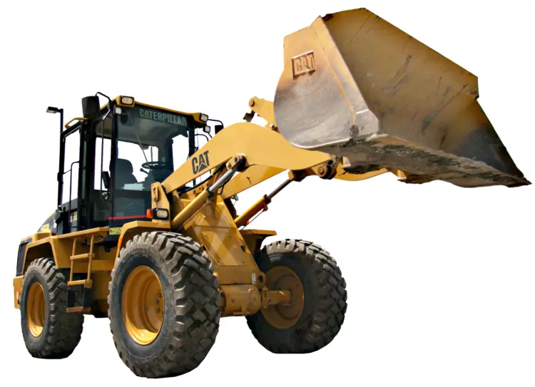 Yellow Loader for Heavy Construction Work