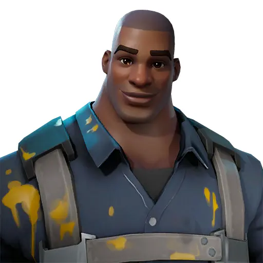 3D Male Character in Blue Shirt