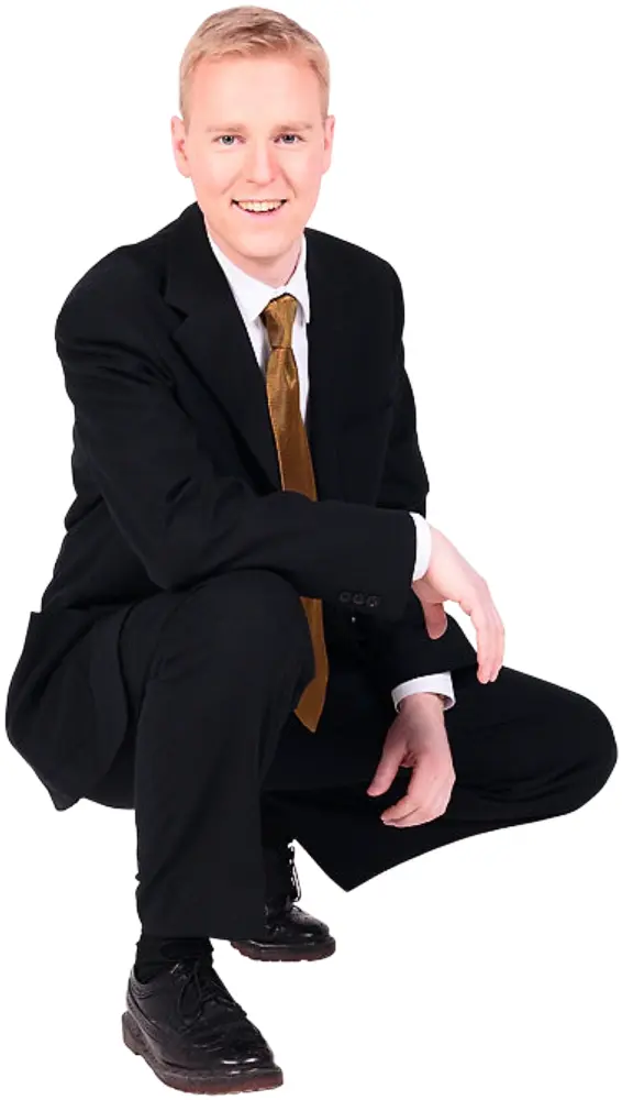 Professional Man in Business Attire