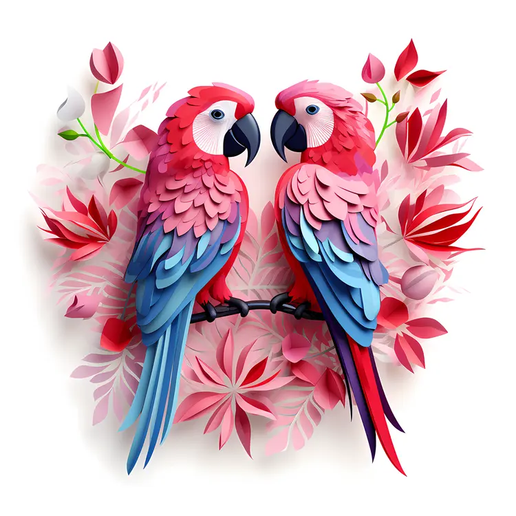 Colorful Parrots