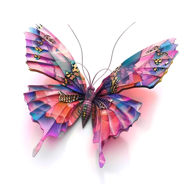 Colorful Butterfly with Vibrant Wings