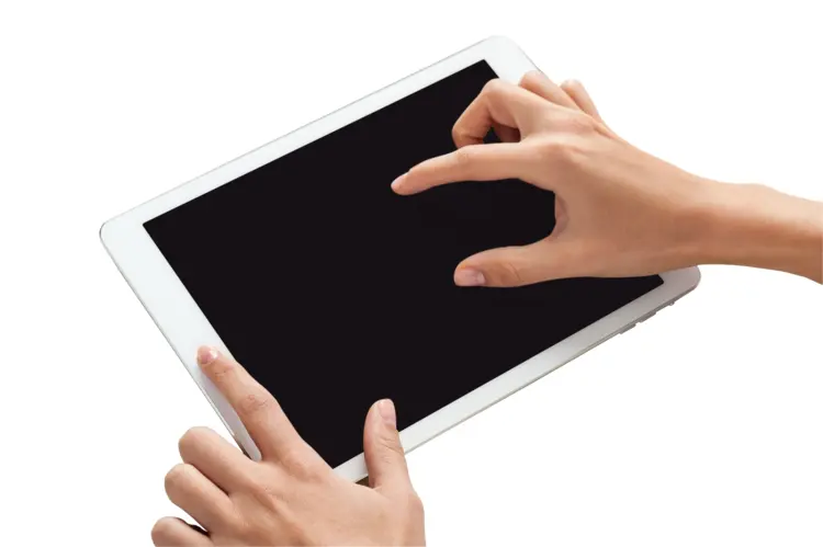 Tablet with Multi-Touch Interaction