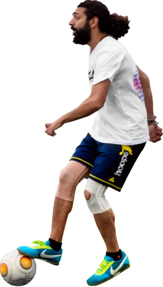 Soccer Player in Action