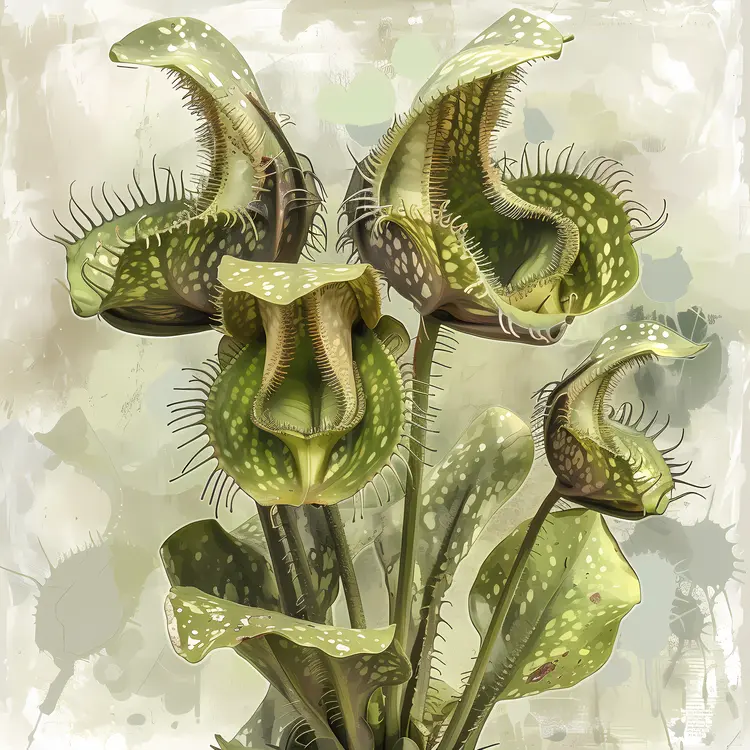 Venus Flytrap Illustration