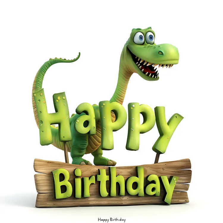 Green Dinosaur Birthday Celebration