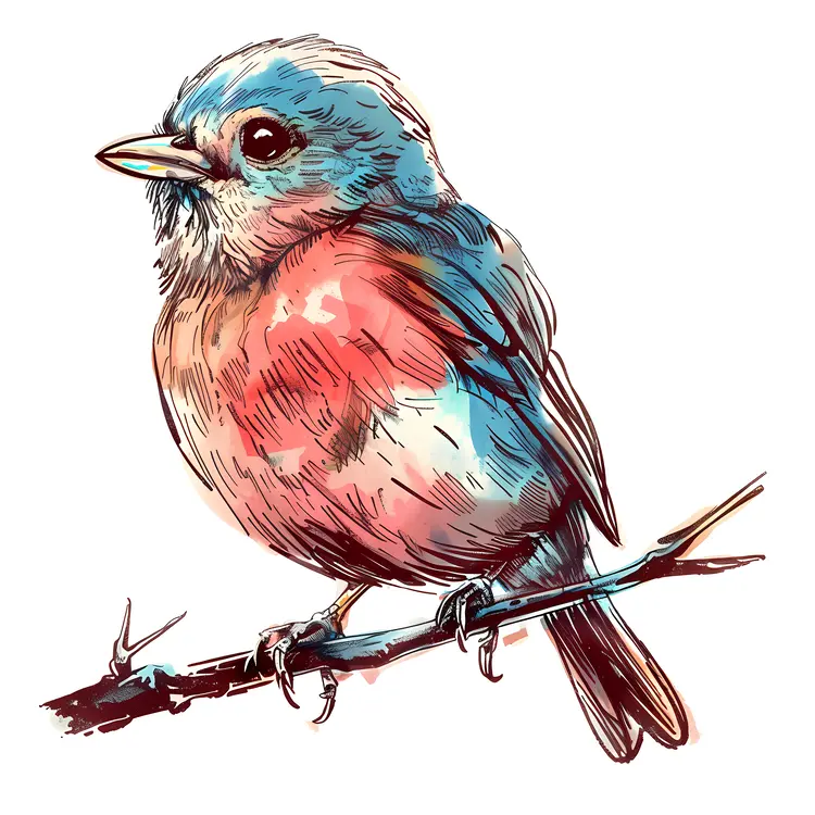 Vibrant Bird Illustration