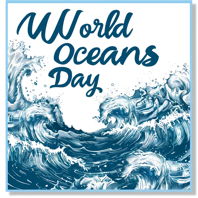 World Oceans Day Ocean Waves
