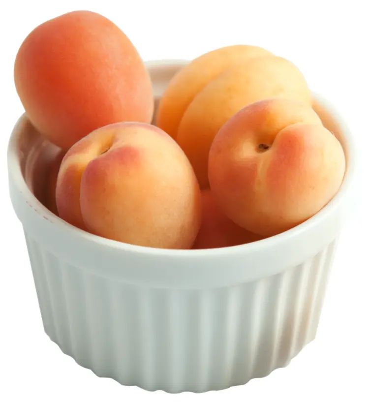Bowl of Fresh Apricots