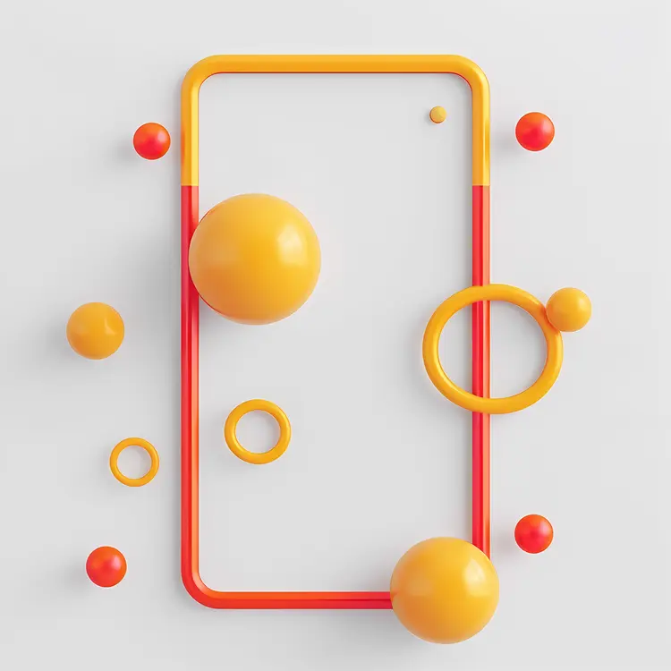 Abstract Shapes on Smartphone