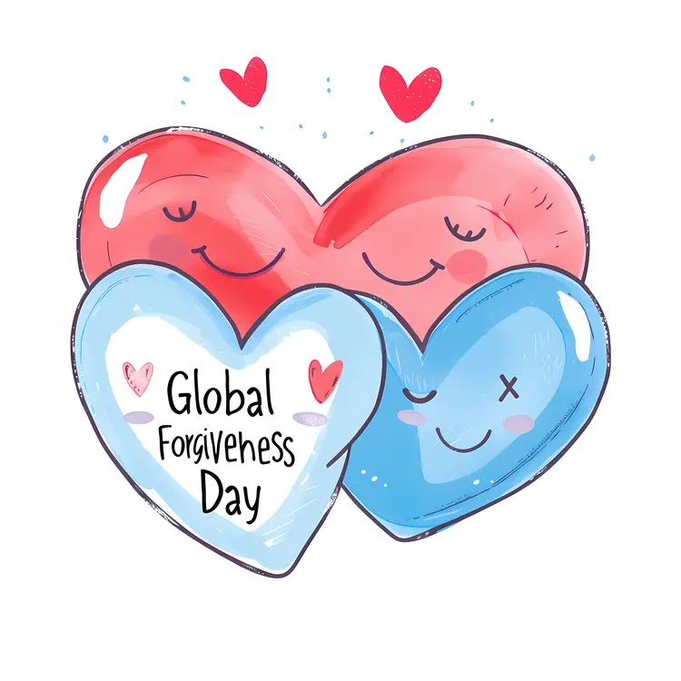 Three Hearts for Global Forgiveness Day