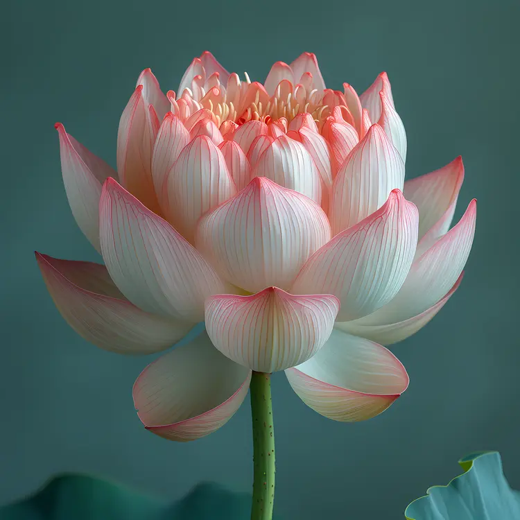 Delicate Pink Lotus Flower