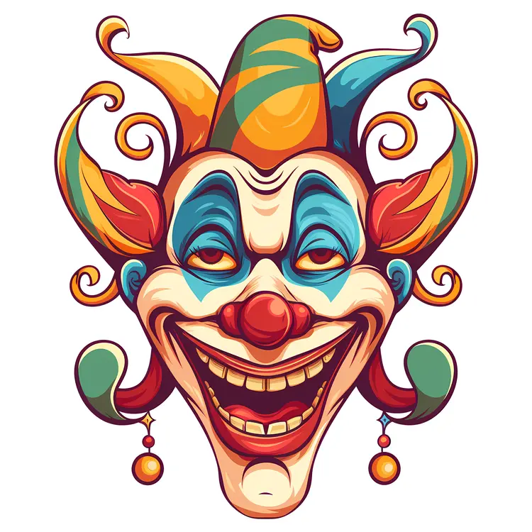 Funny Smiling Clown