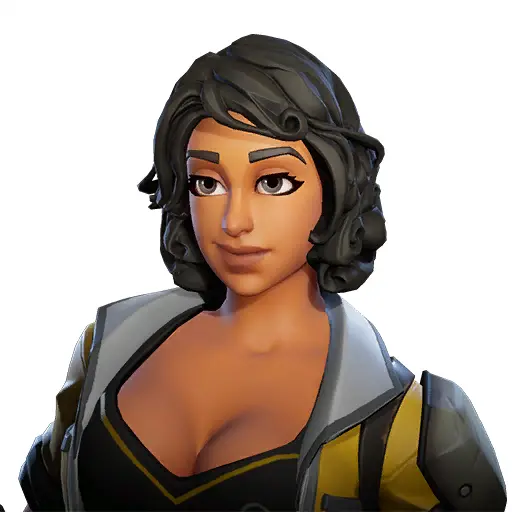 Animated Character with Curly Hair