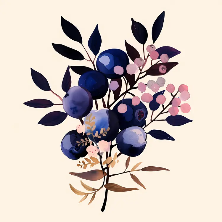 Botanical Blueberries