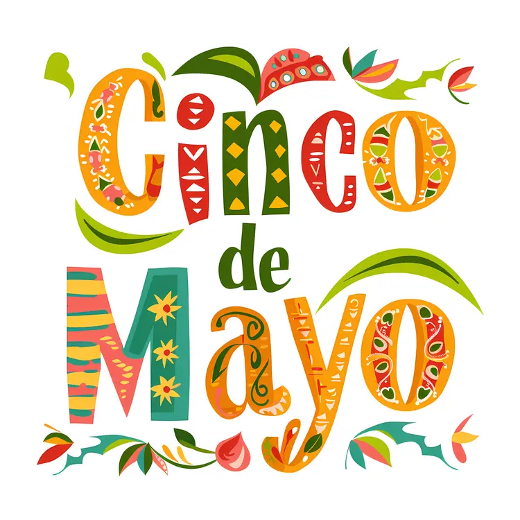 Festive Cinco de Mayo Text