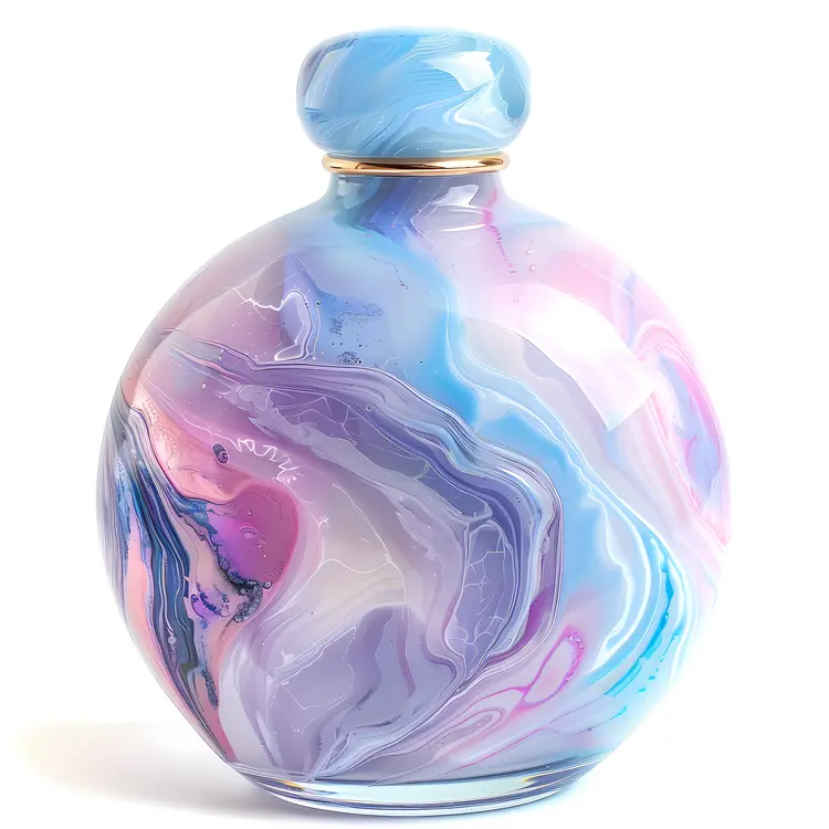 Elegant Colorful Perfume Bottle