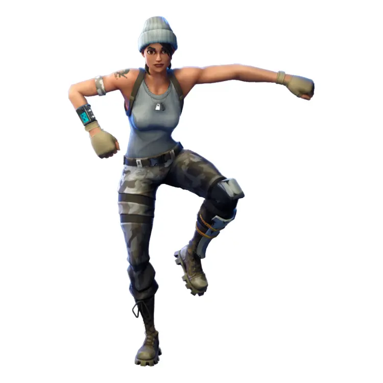 Dancing Character with Beanie