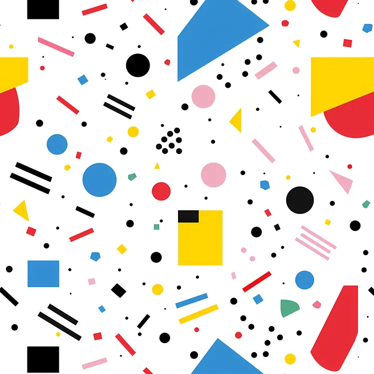 Geometric Shapes Abstract Pattern