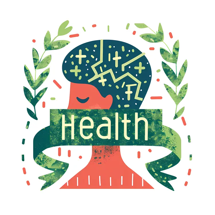 Health Concept with Nature Elements