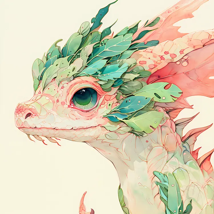 Cute Leafy Dragon