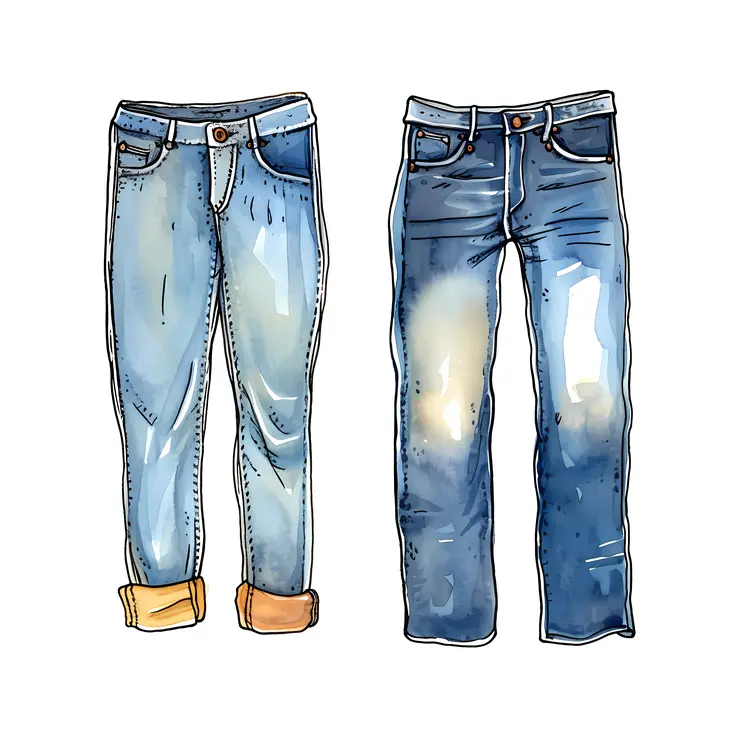 Two Pairs of Jeans