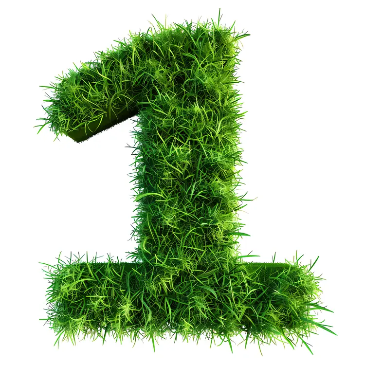 Number One with Greenery