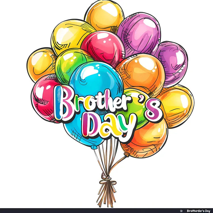 Brother's Day Celebration with Balloons
