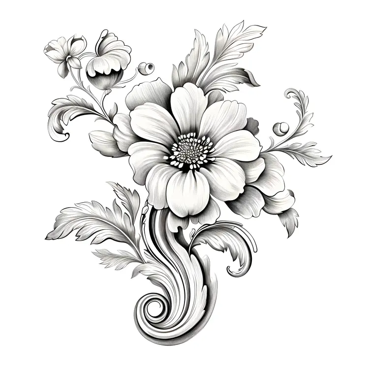 Ornate Floral Design