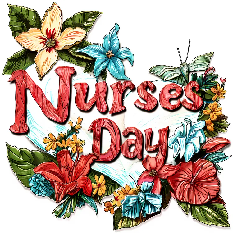 Nurses Day Celebration with Flowers