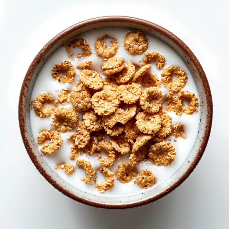 Bowl of Cereal with Milk