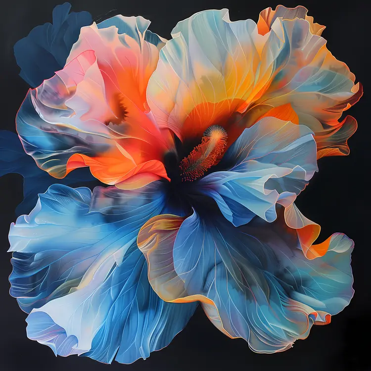 Colorful Flower Illustration