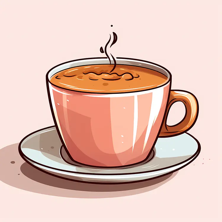 Cup of Coffee on a Saucer