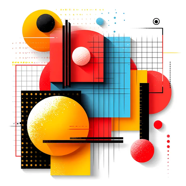 Colorful Abstract Geometric Shapes