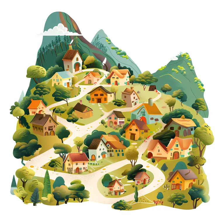 Charming Mountain Village