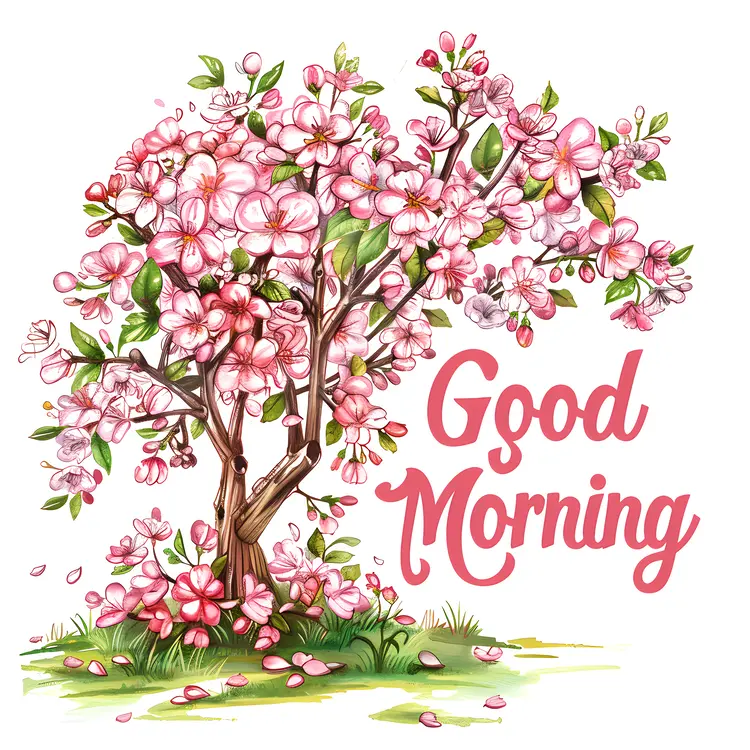 Good Morning Blossoming Tree