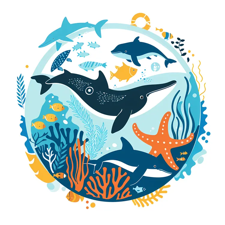 Colorful Marine Life