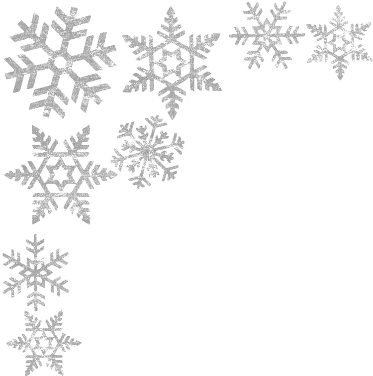 Snowflakes Corner Design