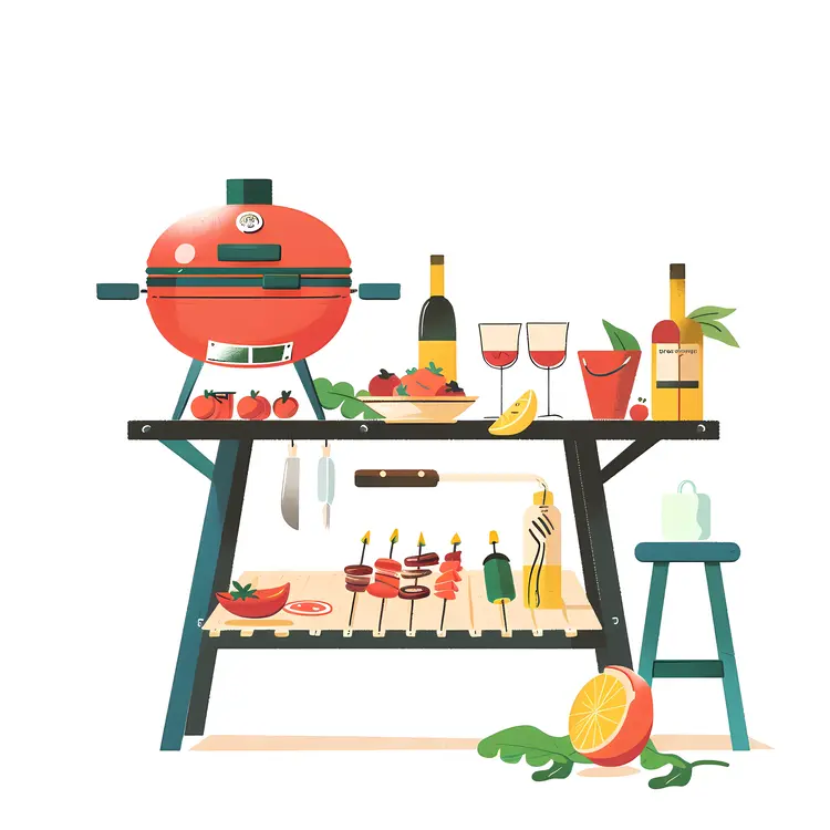 Perfect Barbecue Setup