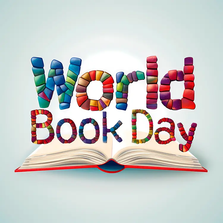 Colorful World Book Day Celebration