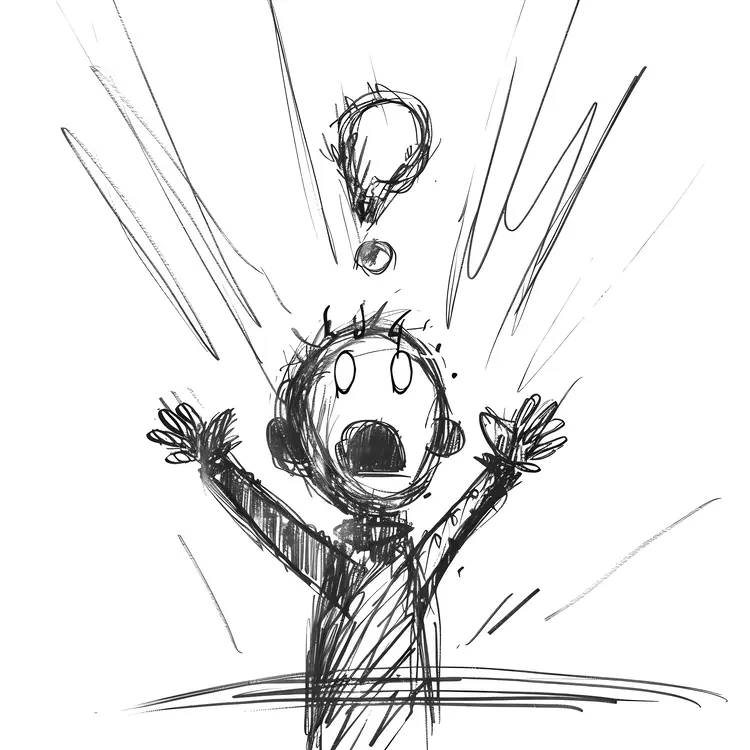 Surprised Cartoon Character