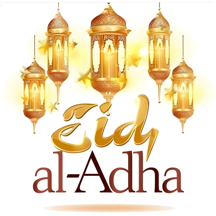 Golden Eid al-Adha Lanterns