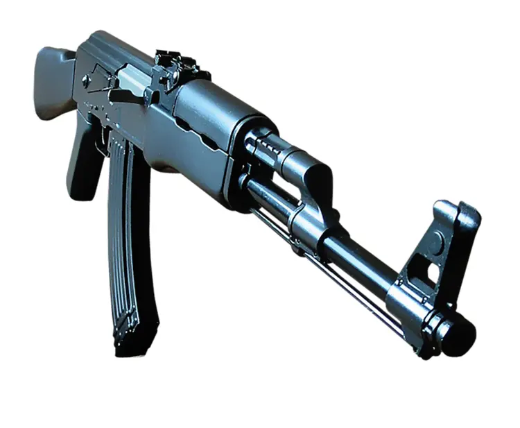 Black AK-47 Rifle