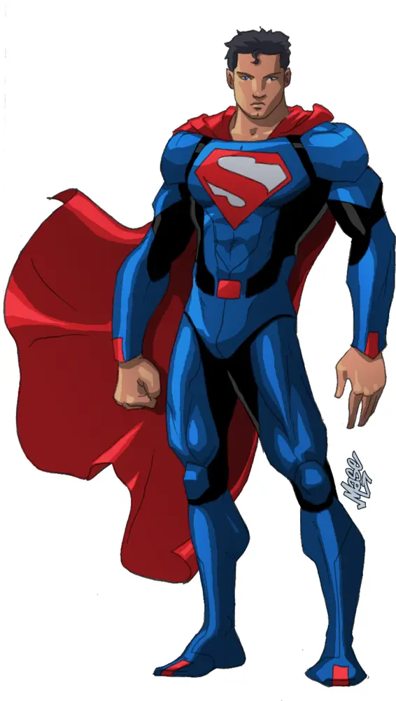 Superman in Blue Suit