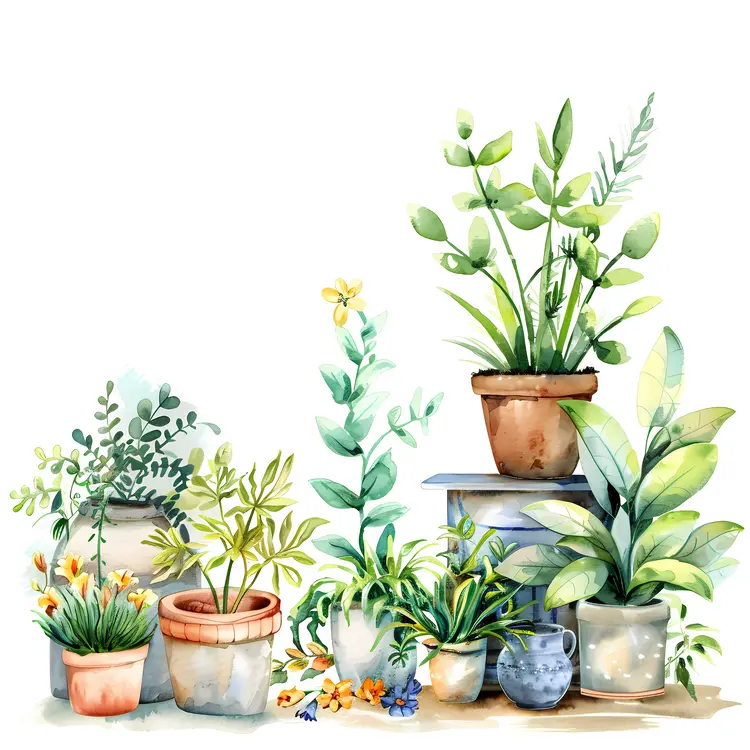 Beautiful Potted Plants