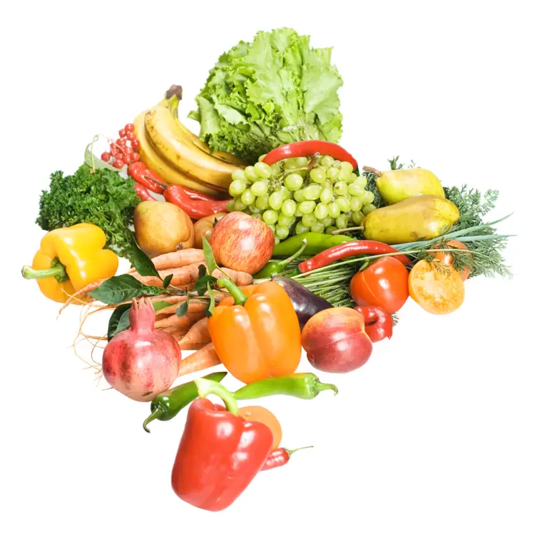 Assorted Fresh Fruits and Vegetables