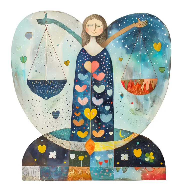 Scales with Hearts and Stars