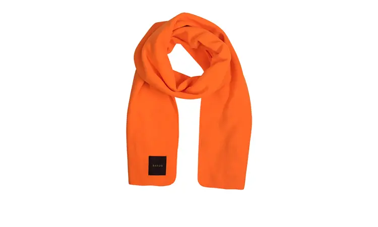 Bright Orange Scarf