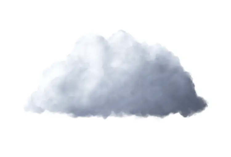 Fluffy Cloud in the Sky
