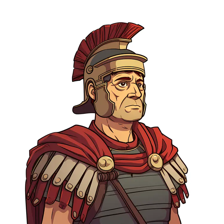 Roman Soldier in Armor