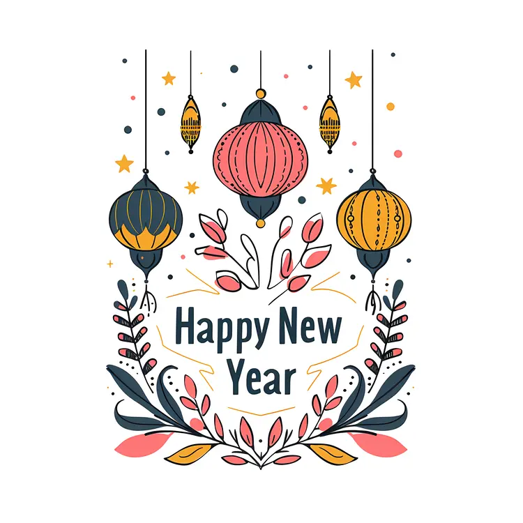 Happy New Year Celebration